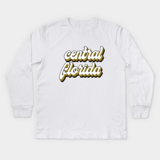 central florida Kids Long Sleeve T-Shirt